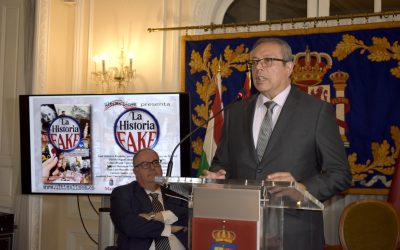 “Madrid se volcó con Pedro Angulo en la presentación de ‘La Historia Fake’”