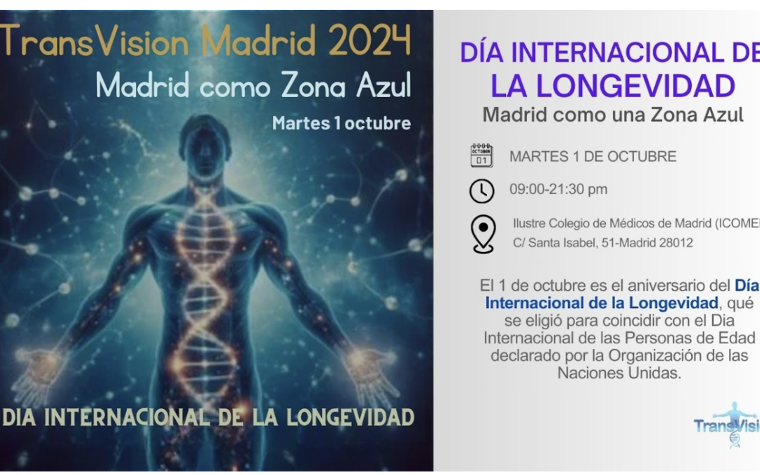 Madrid será la capital mundial de la longevidad el 1 de octubre
